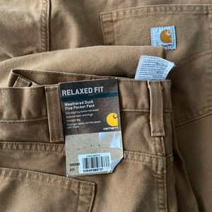 Carhartt 5 pocket duck twill work pants